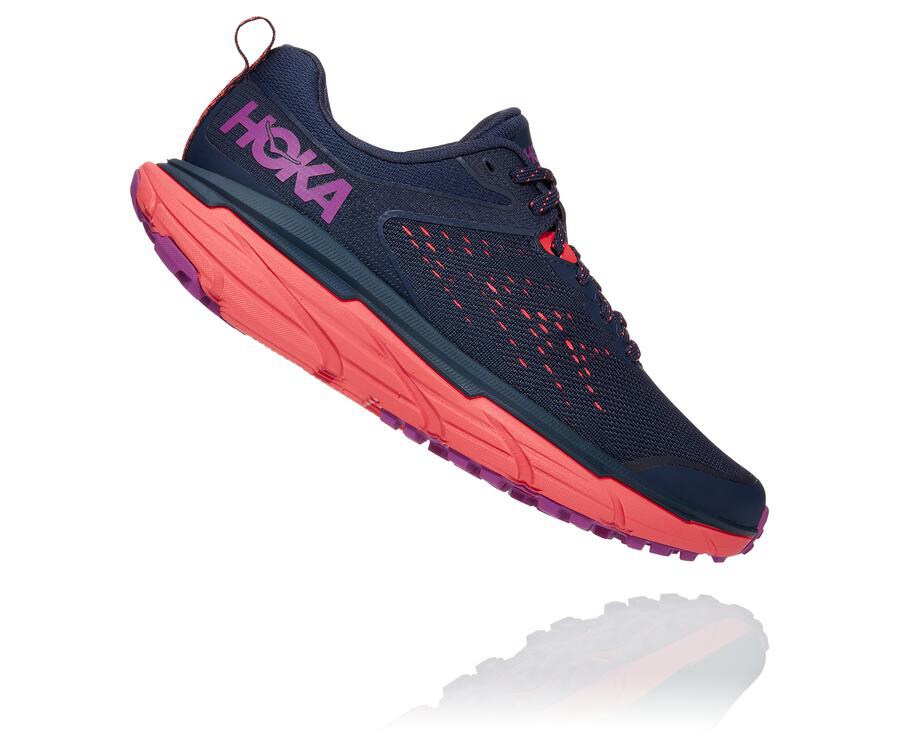 Hoka One One Trainers Womens Navy - Challenger ATR 6 - 89741EIJO